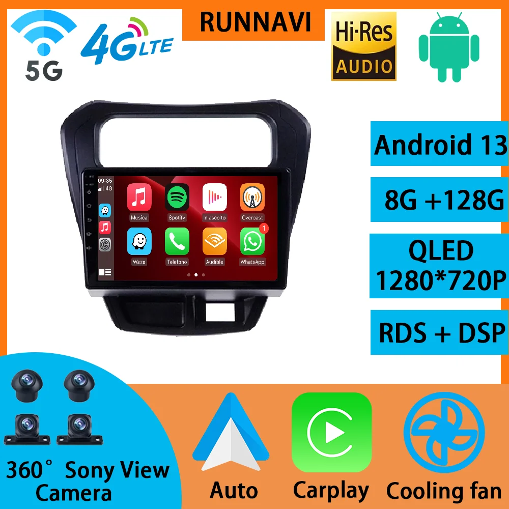 

Android 13 для Suzuki Alto 800 2014 автомобильное радио, стерео, мультимедийный видеоплеер, навигация GPS, беспроводное головное устройство Carplay, Wi-Fi, DSP