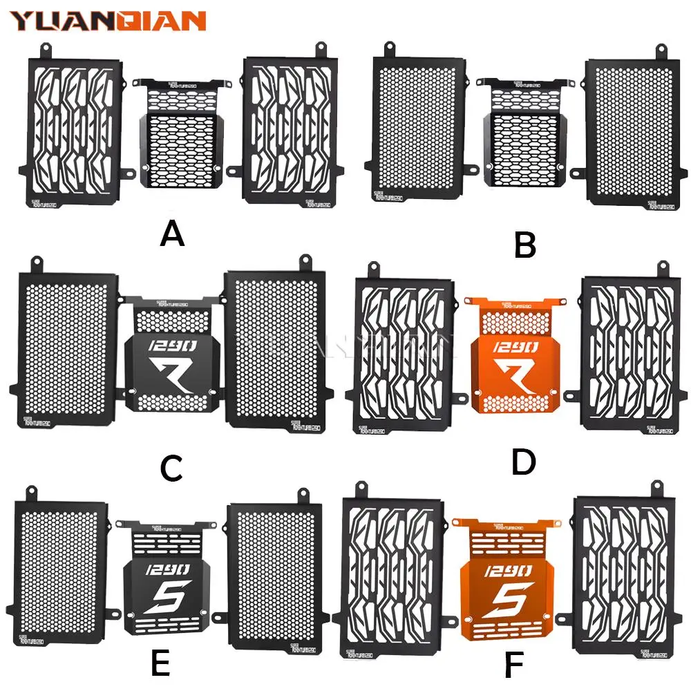 

Для 1290 Super Adventure ADV S R 2020 2021 2022 2023 S 1290R Защитная крышка радиатора мотоцикла и комплект защиты масляного радиатора