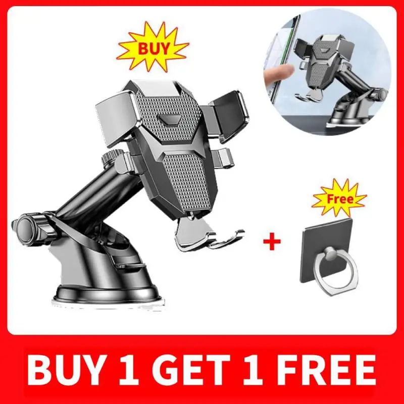 

Держатель для телефона автомобильный выдвижной с вентиляционными отверстиями и присоской