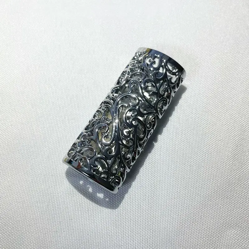Case For Large Bic J6 Lighters Black Golden Silver Color