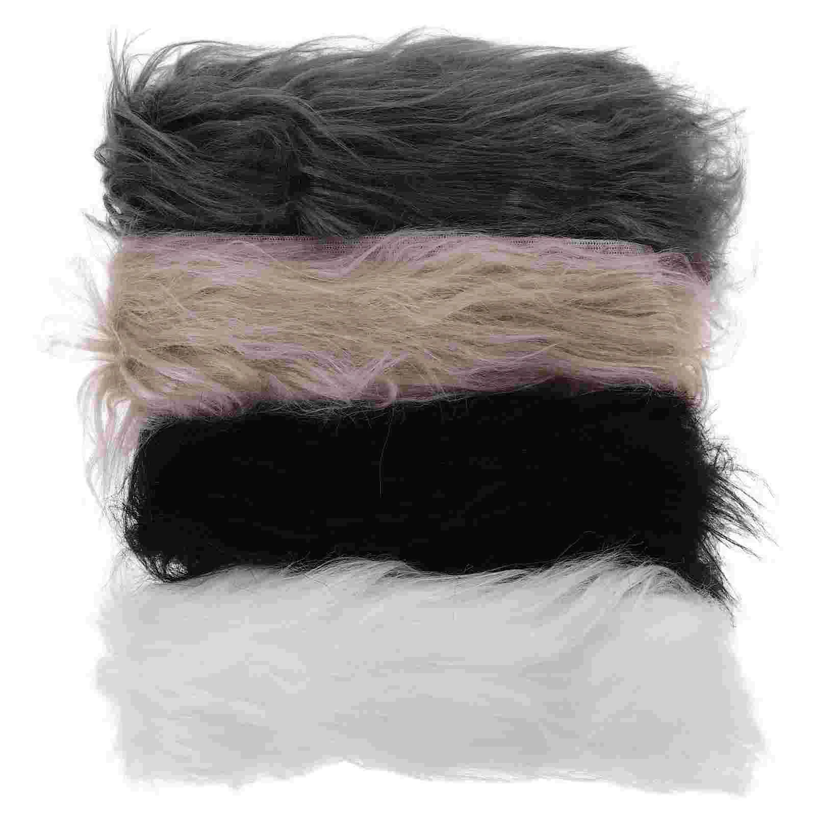 

Artibetter Home Decor Faux Fur Trim Ribbon Brown White Fox Fur Fabric Shaggy Artificial Stripe DIY Craft Costume Decoration