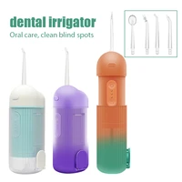 retractable high face value oral rinse 240ml dental floss cleaner 3 modes 4 nozzles rechargeable ip7 waterproof tooth whitening