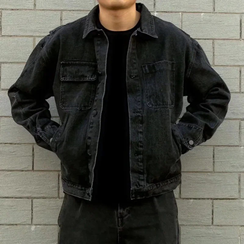 Куртка мужская джинсовая повседневная