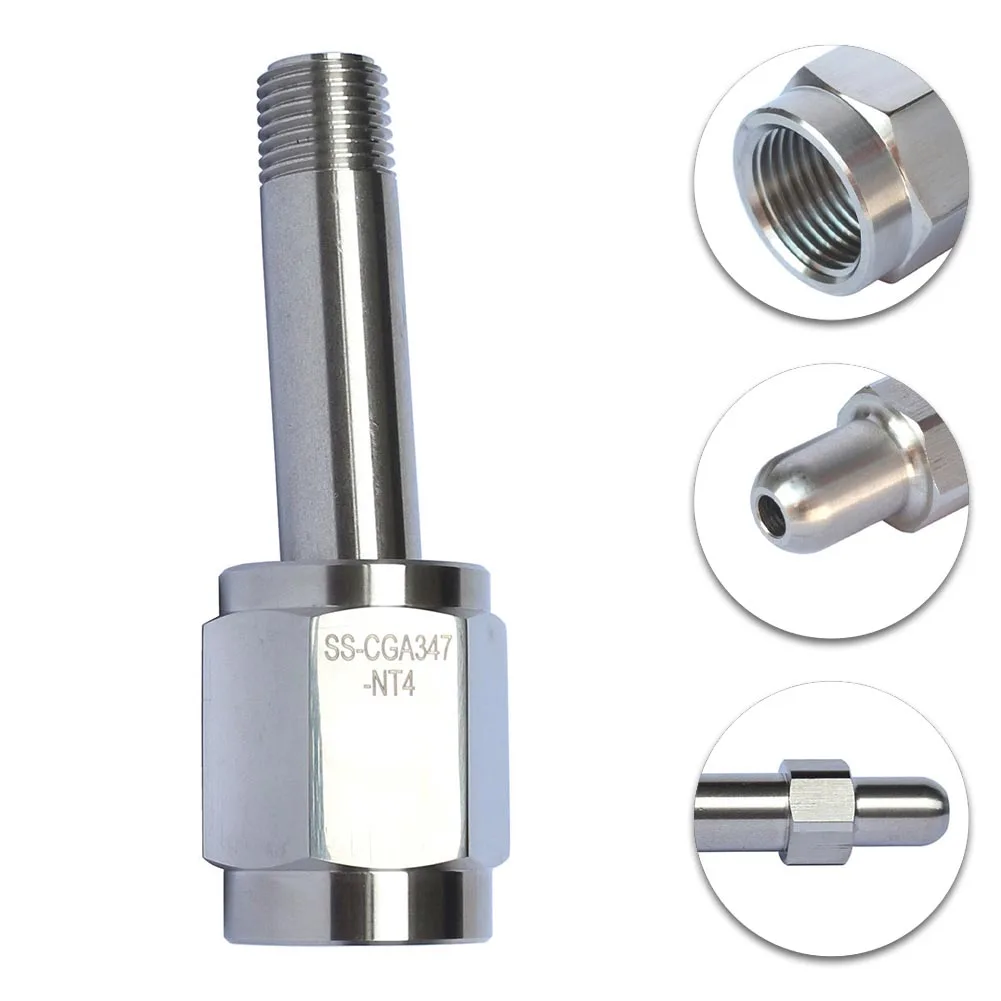 

Regulator Inlet Bottle Fittings SCBA Firefighting CGA 347 Nut & Nipple Brand New High Quality Power Equipment Accessories