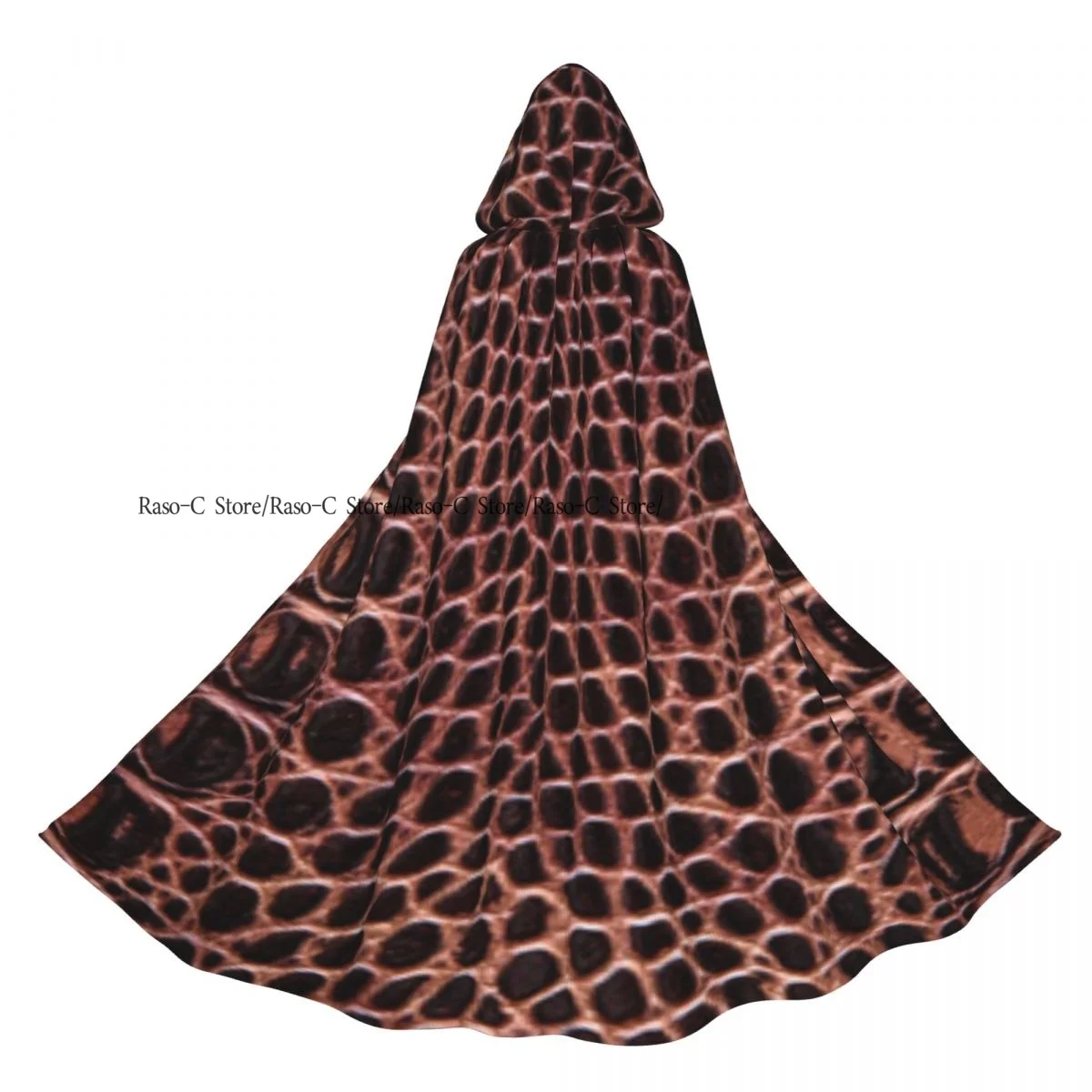 Плащ с капюшоном плащ унисекс из крокодиловой змеиной кожи накидка ведьмы