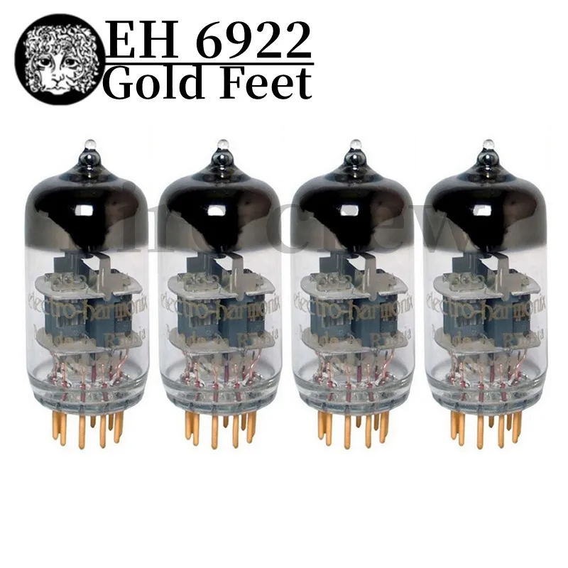 

Вакуумная трубка EH 6922 Gold Feet заменяет 6N11 6DJ8 ECC88 для электронного лампового усилителя HIFI Audio Amp оригинальный точный оригинальный подлинный