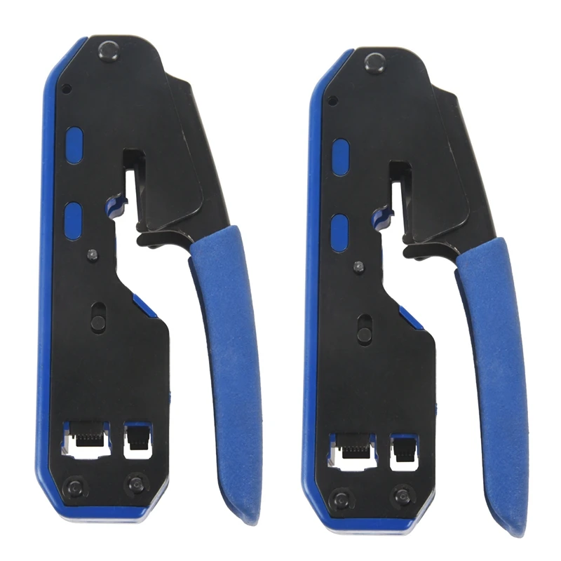 

2 шт., плоскогубцы для зачистки сети Rj45, Cat6, Cat5E, Cat5, Rj11, Rj12