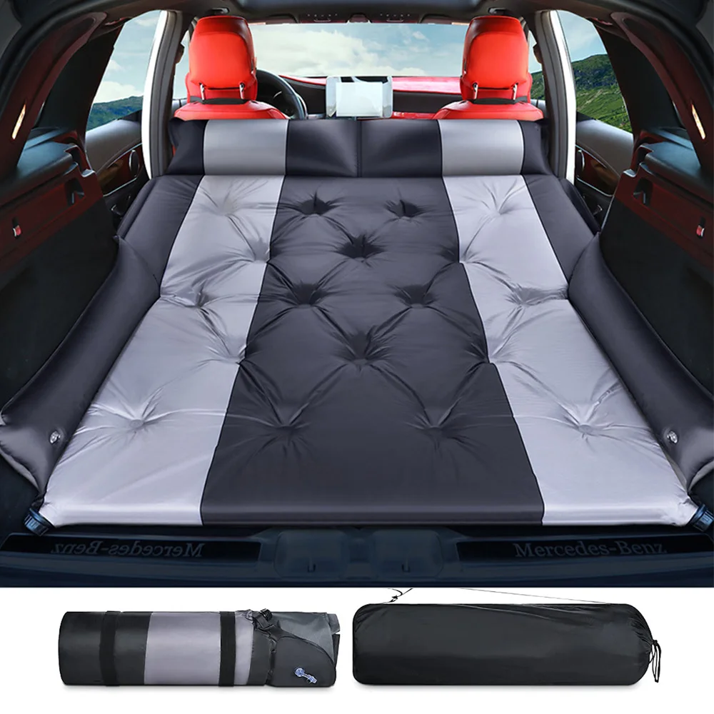 

Автомобильный надувной матрас для внедорожника, воздушный коврик для сна, многофункциональная Автоматическая автомобильная кровать, автомобильная дорожная складная кровать, матрас для кемпинга