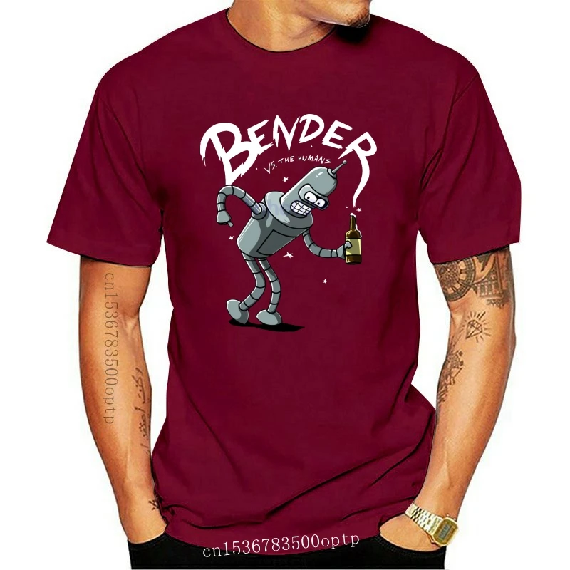 

Мужская одежда, новая футболка Bender Vs The Human