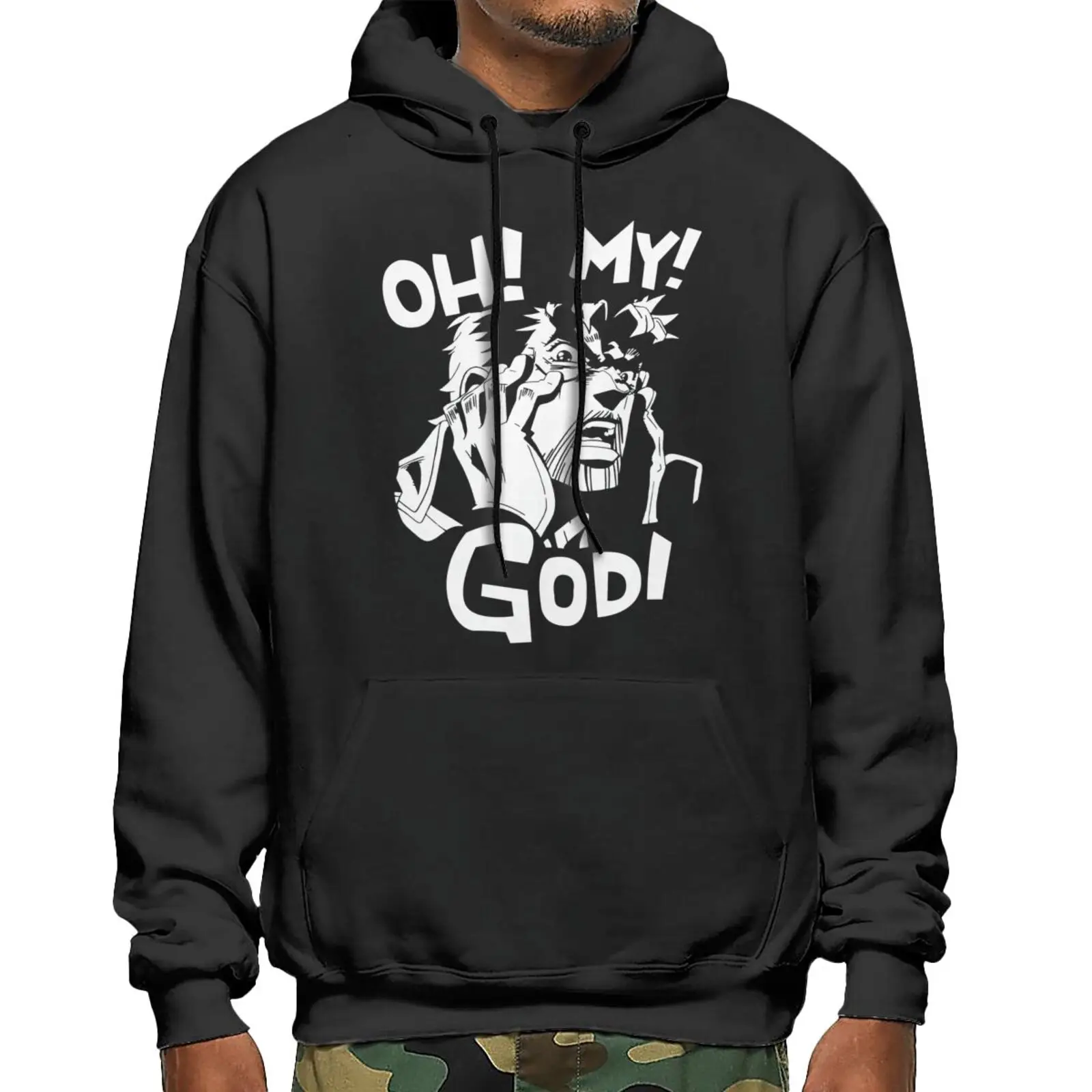 

Толстовка мужская с капюшоном, флисовая, с принтом «Невероятные приключения Джозефа»