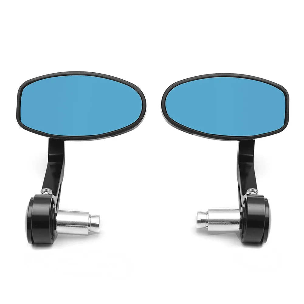 

2Pcs CNC Motorcycle Bar End Black Rearview Side Mirrors for Triumph Speed Triple
