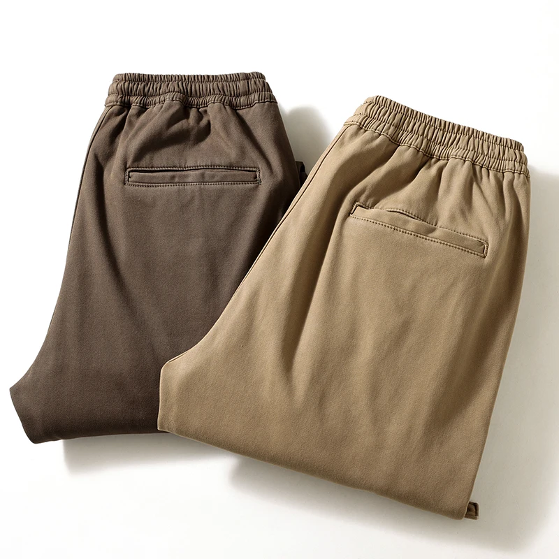 

Мужские брюки с плюшевой подкладкой, размеры до 8XL