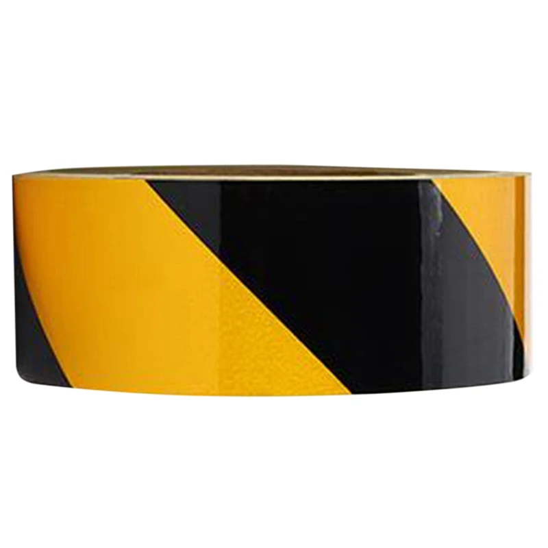 

Self-Adhesive Reflective Safety Warning Tape, Reflective Tape On Road Traffic Construction Site