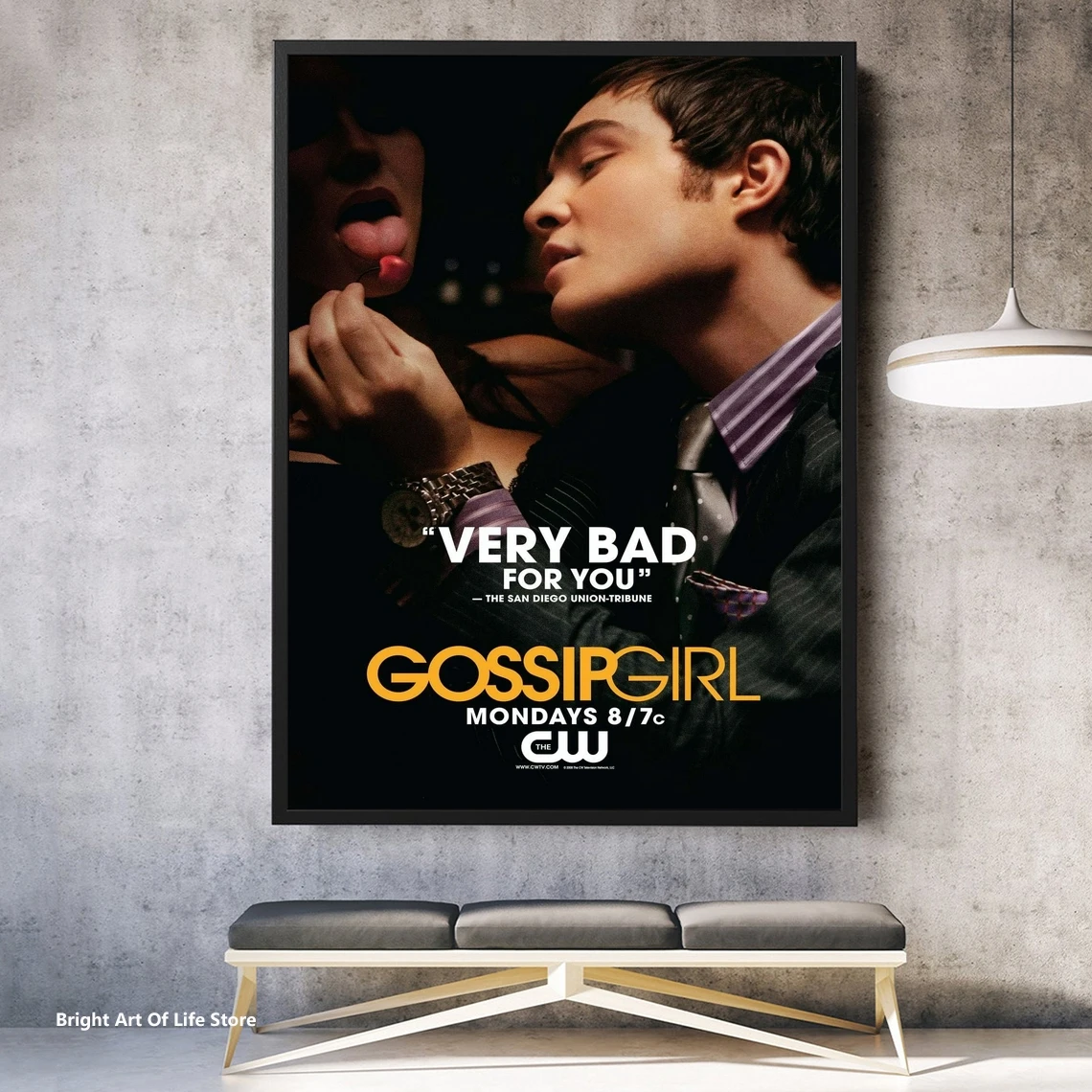 Постер Сплетницы Звездный актер ТВ сериал холст постер фотопечать настенная
