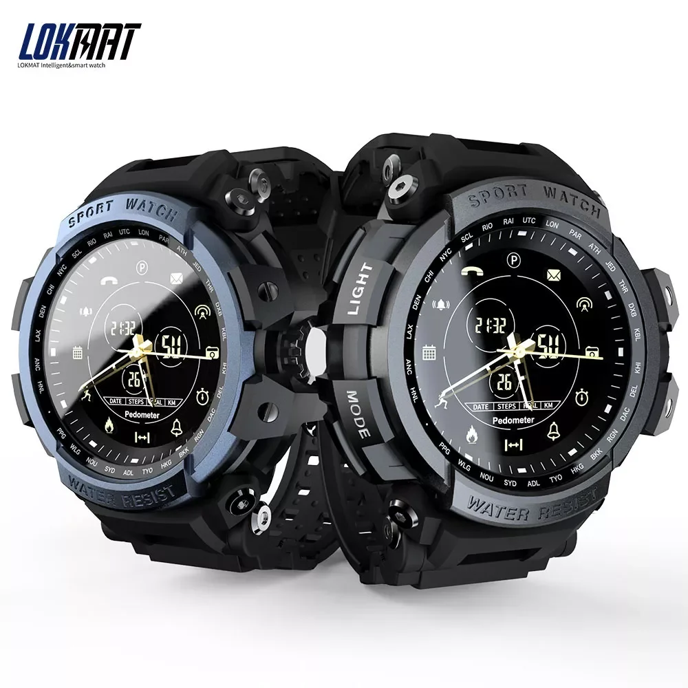

LOKMAT MK28 Sport Smart Watch Bluetooth Call Reminder Digital Clock Long Standby Time SmartWatch Men Women【Support Dropshipping】