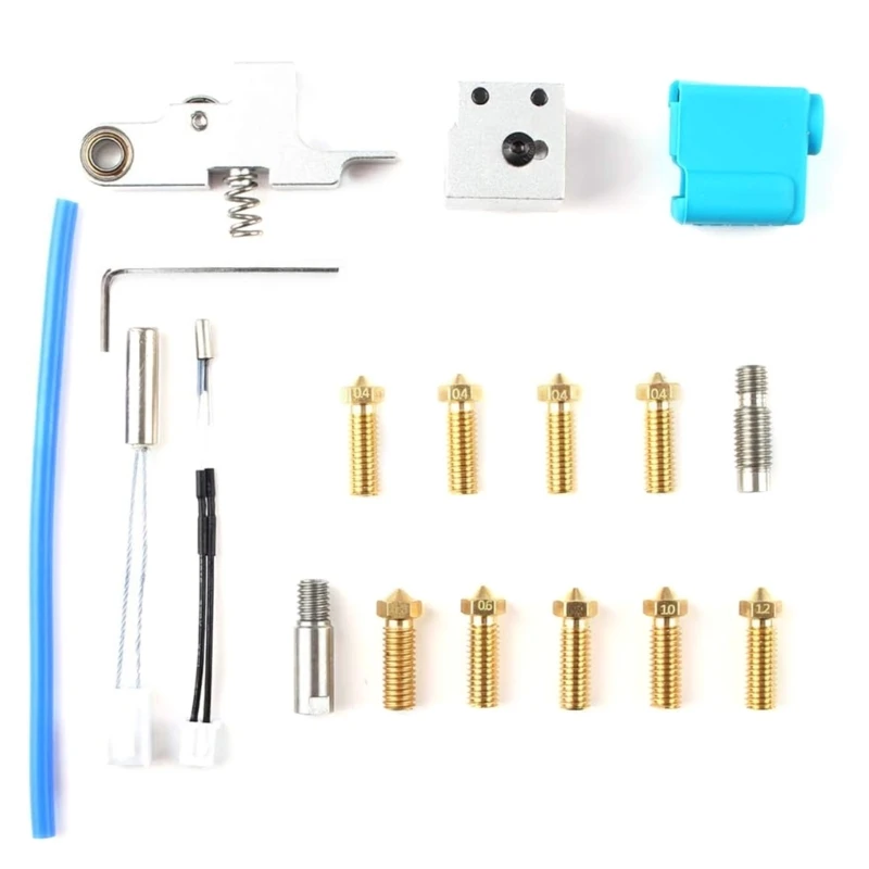 

Heating Block Nozzle for SidewinderX1/Genius 3D Print Extruder Heating Tube