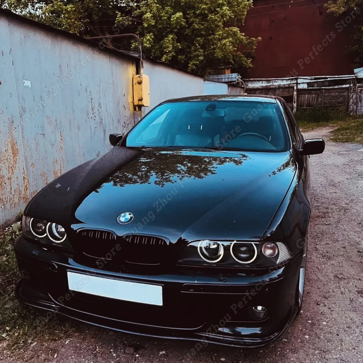 Фото Передний бампер, сплиттер, спойлер для BMW 5 серии E39 M5 и M5, стильный бампер M PACK 1998-2003, комплект диффузора бампера, блеск из АБС-пластика №1