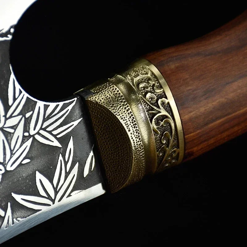 Ручные кованые кухонные ножи тесак измельчитель мяса овощной мясник нож для