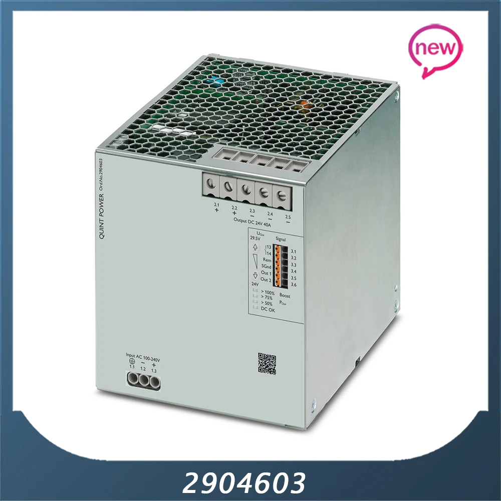 

Для Феникса 2904603 блок питания QUINT4-PS/1AC/24DC/40 Быстрая доставка