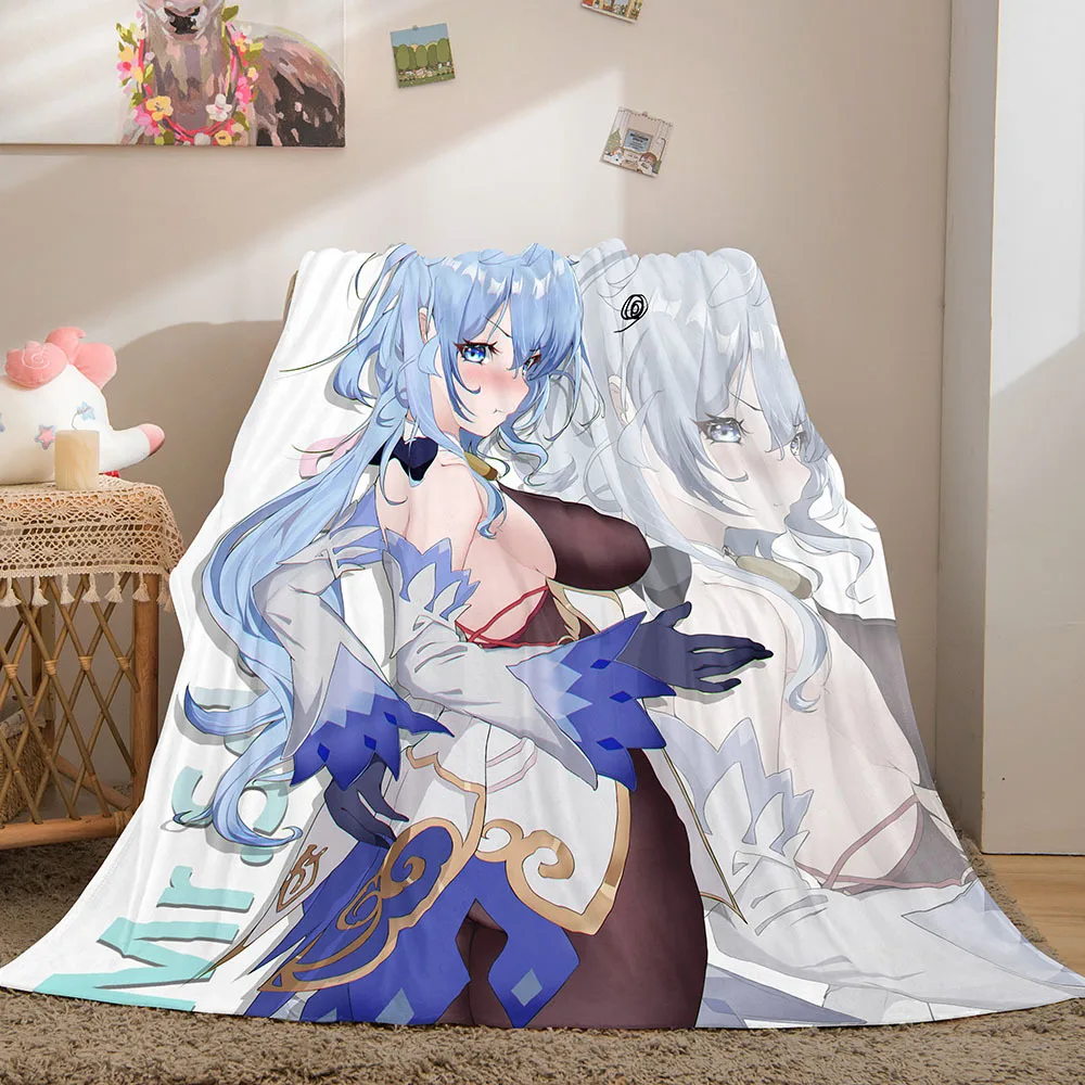 

Genshin Impact Series Anime Peripheral Digital Printing Blanket Double Sided Flannel Blanket