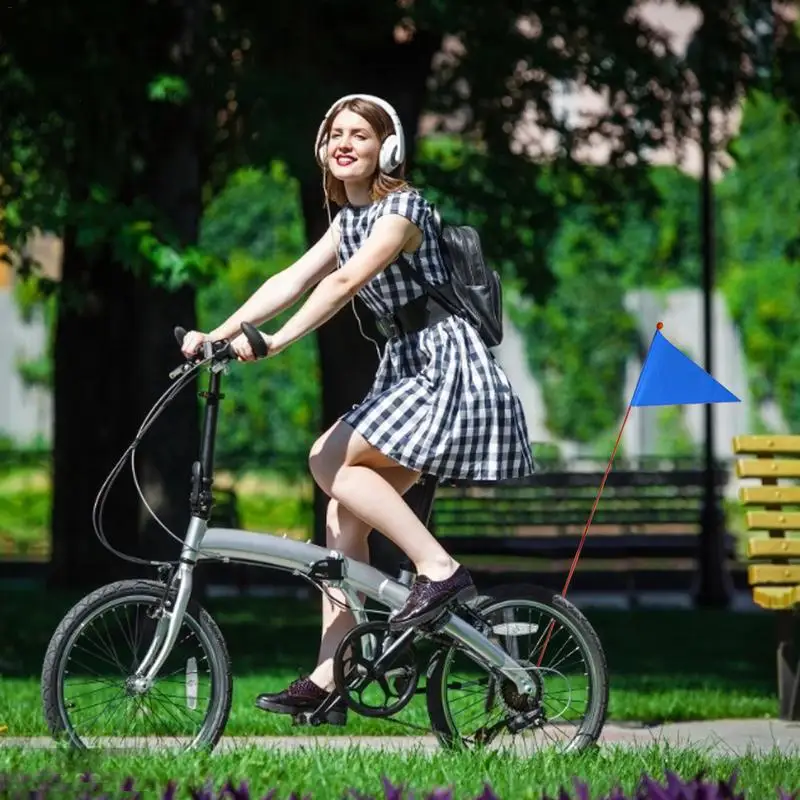 MTBRoad велосипедный флаг безопасности детский велосипед безопасный треугольный с