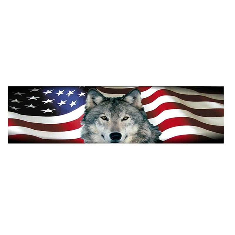 

A152 For Truck Suv Pickup 3D Rear Windshield Sticker Sun Visor Decor Rear Window Glass Poster 168 X 74CM / 66 X 29 Inch