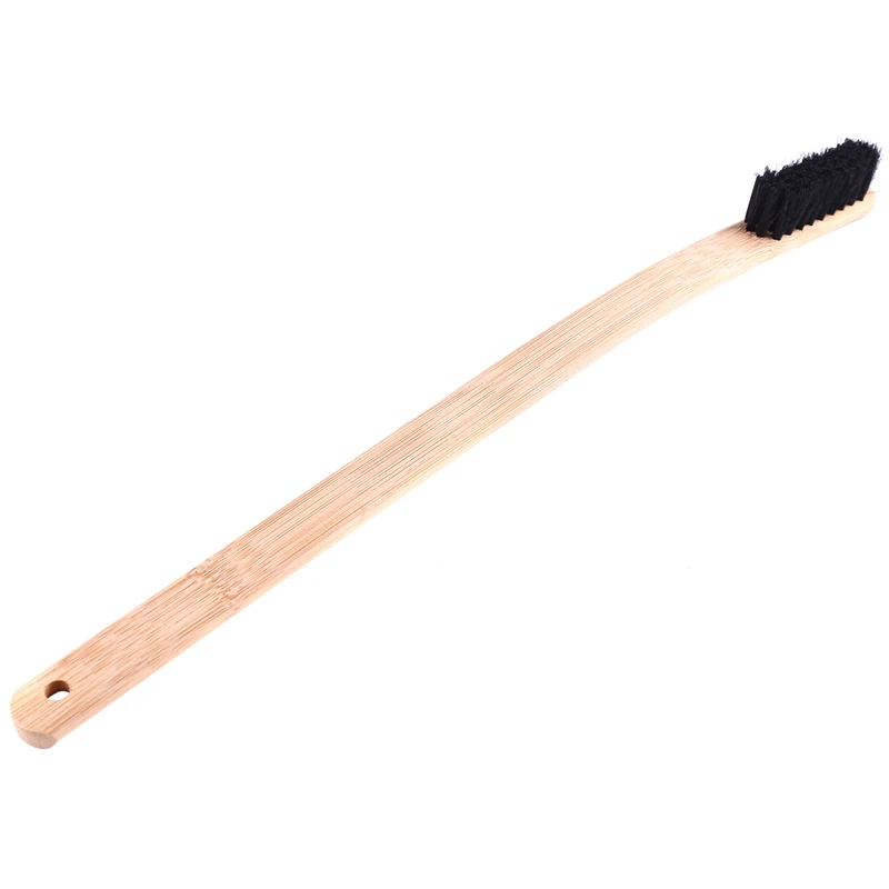 

Auto Engine Cleaning Brush Car Rim Wheel Tire Cleaning Multi-function Bamboo Handle Mane Brushes Car Wash Cleaning