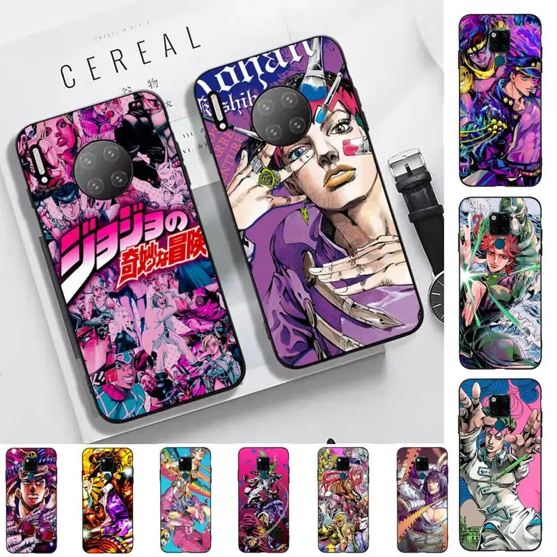 

Cartoon Anime JoJos Bizarre Adventure Phone Case for Huawei Mate 20 10 9 40 30 lite pro X Nova 2 3i 7se