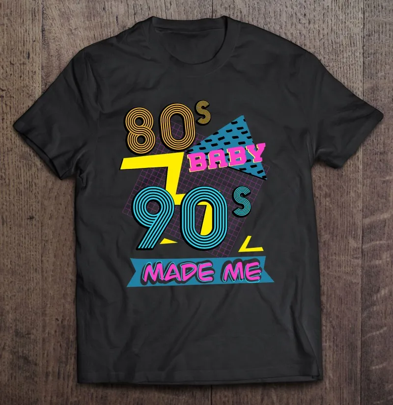 

Футболка мужская оверсайз в стиле 90-х ностальгии, винтажная рубашка в стиле оверсайз, для женщин и мужчин, 80S