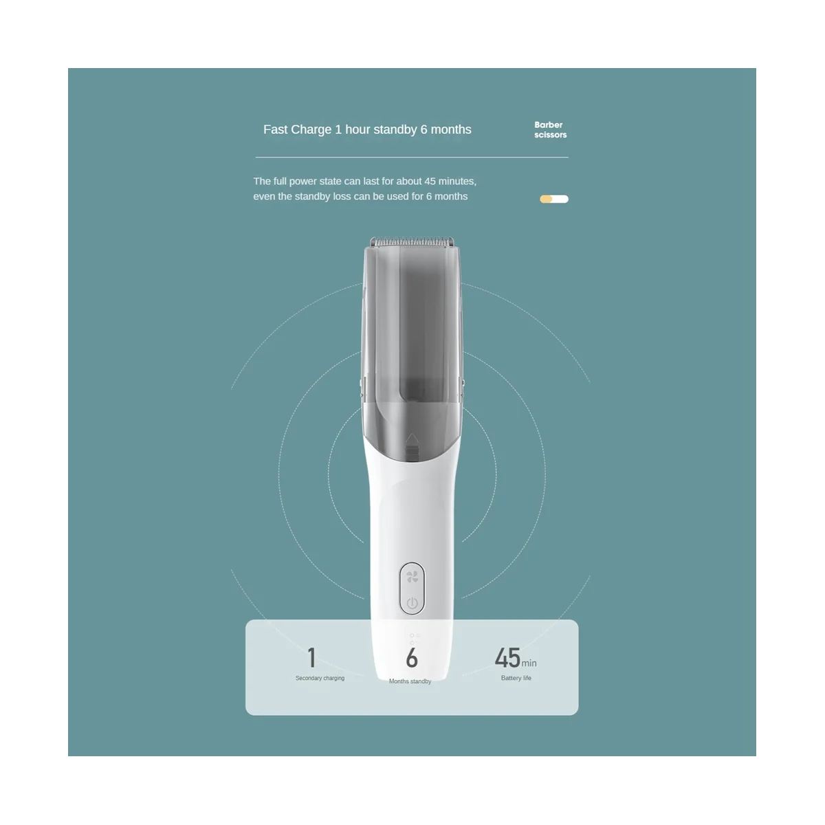 Перезаряжаемая электрическая машинка для стрижки волос триммер IPX7