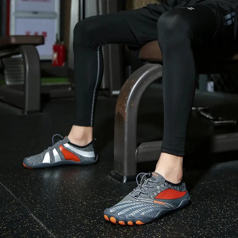 Man Trekking Fishing Shoes Breathable Sneaker Shoes Women Outdoor Fashion Jogging Sports Shoes