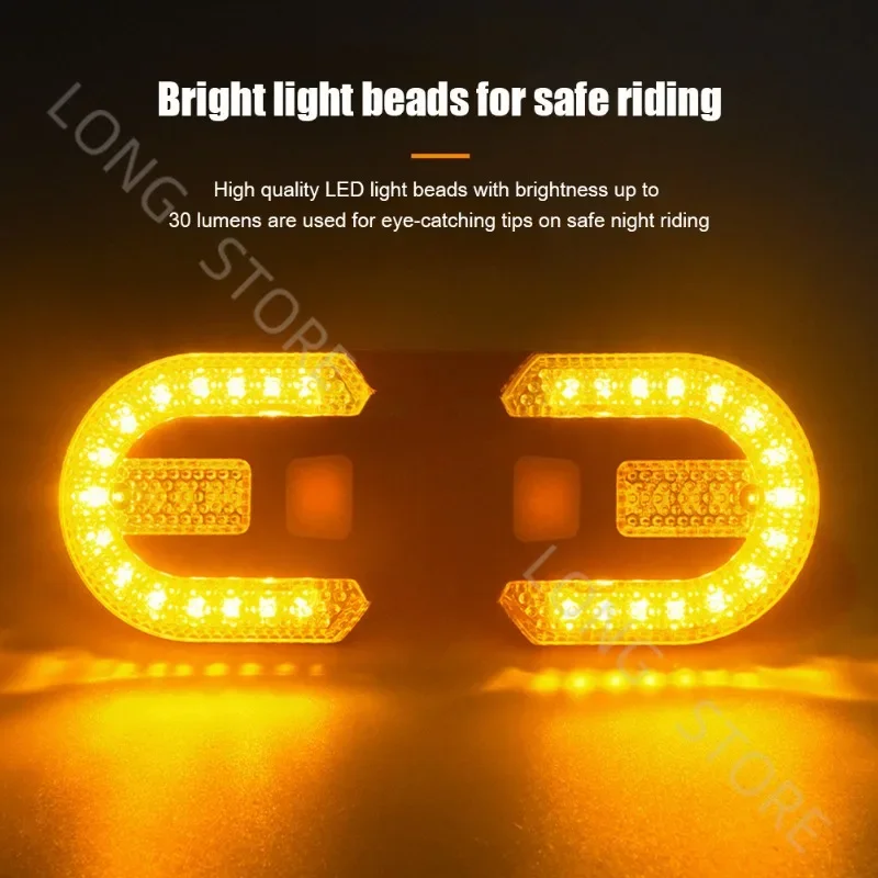 Фонарь для шоссейного велосипеда может управляться с беспроводным пультом