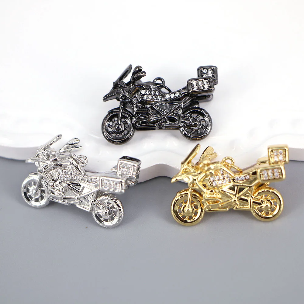

5 шт., модное ожерелье с подвеской в виде мотоцикла, очаровательное винтажное ожерелье для мужчин, готический гонщик, подвески, ювелирные изд...