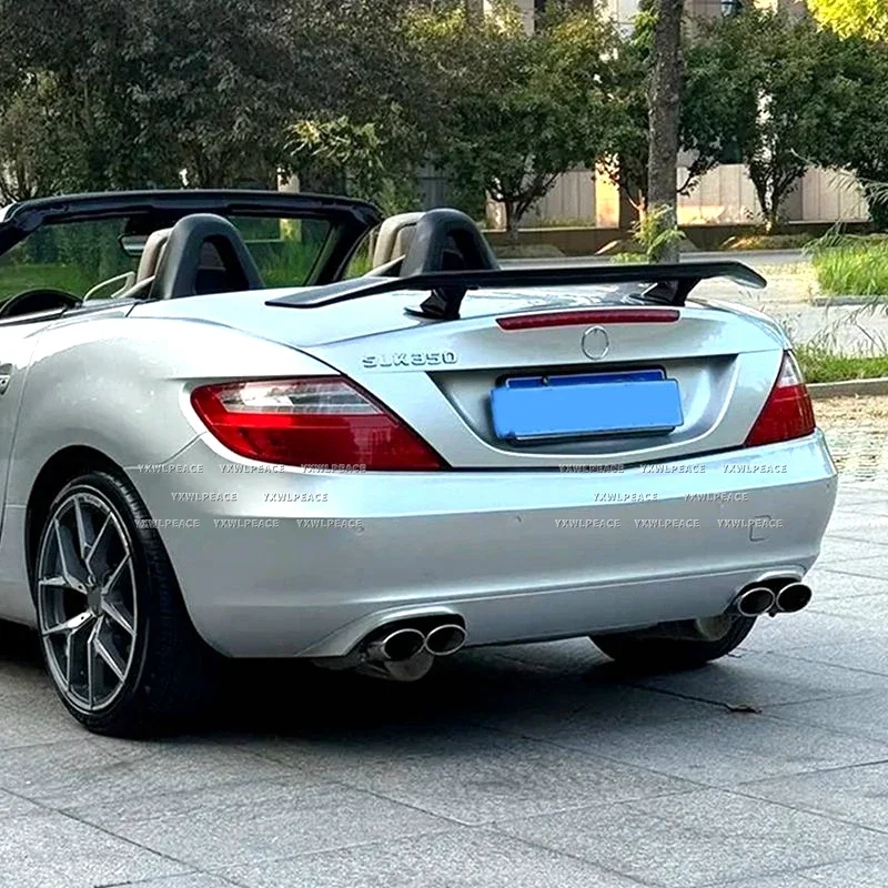Фото Для Mercedes-Benz SLK SLK320 R171 R172 2006-2013 SLK200 SLK280 SLK300 SLK350: Задний спойлер, накладка на багажник, тюнинг-крыло №1