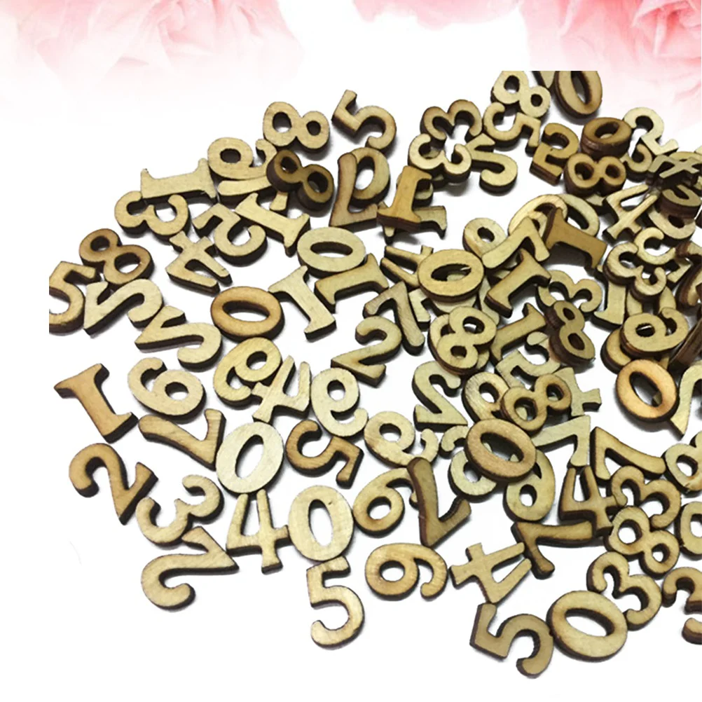 

Wood Wooden Number Unfinished Numbers Letters Crafts Pieces Cutouts Diy Embellishments Decor Wall Shapes Craft Slices Mini Tags