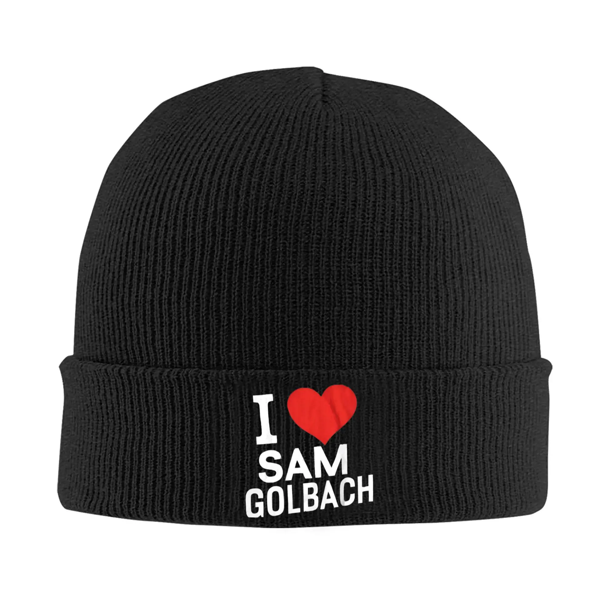 Вязаные шапки I Love Sam Golbach для женщин и мужчин зимние шапки-бини акриловые теплые and