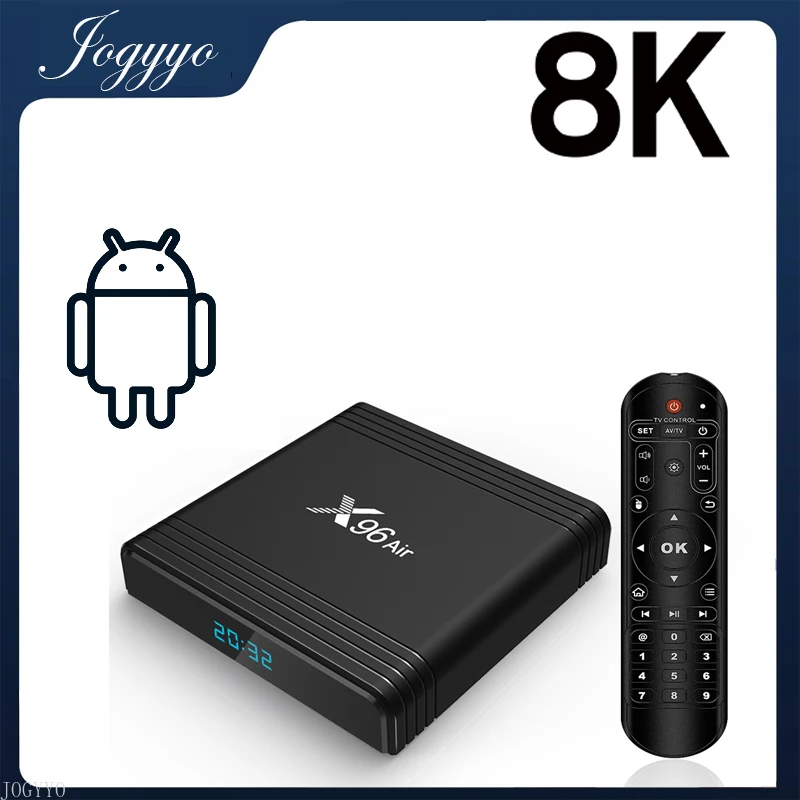 

ТВ-приставка X96 Air Amlogic S905X3, 4 + 64 ГБ, Wi-Fi, 8K