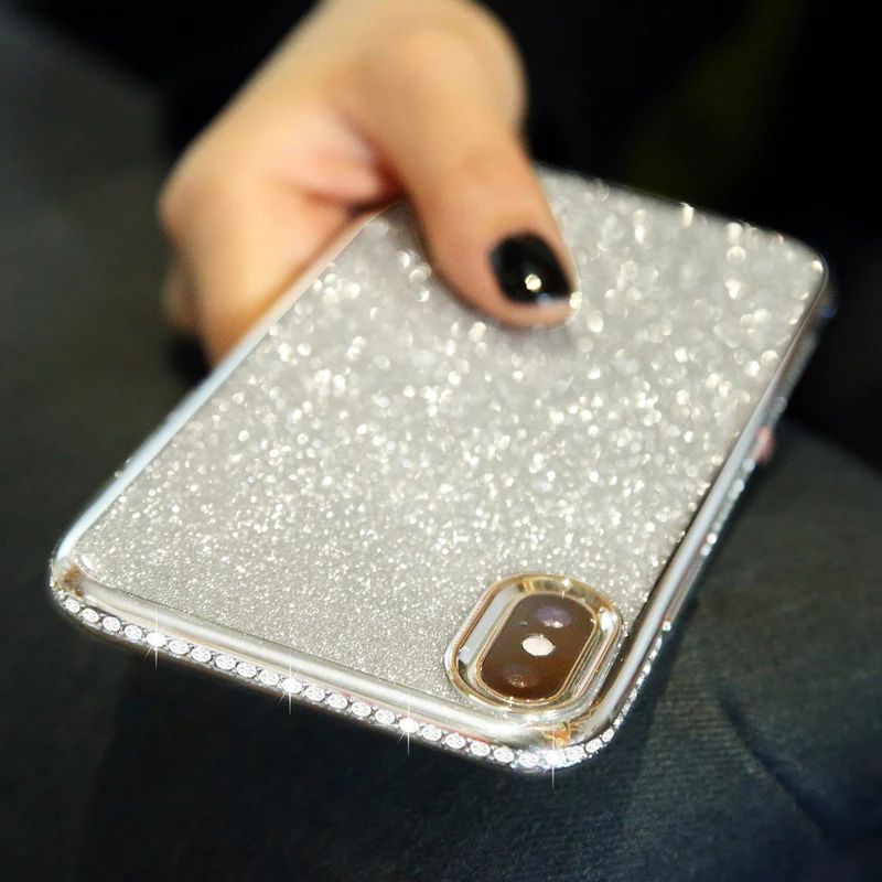 

Shiny Bling Diamond Glitter Case for XIAOMI Redmi 9 8 8A 9A 9AT 9C NFC 9T Note 10 10s 9S 8T 8 9 Pro Soft TPU Cover