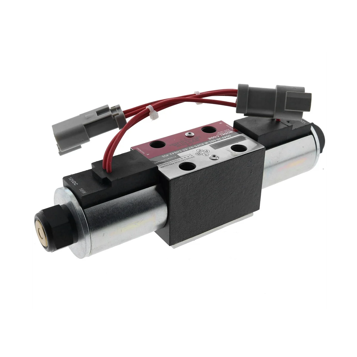 Группа клапанов погрузчика Соленоидный клапан 12 В запчасти экскаватора для