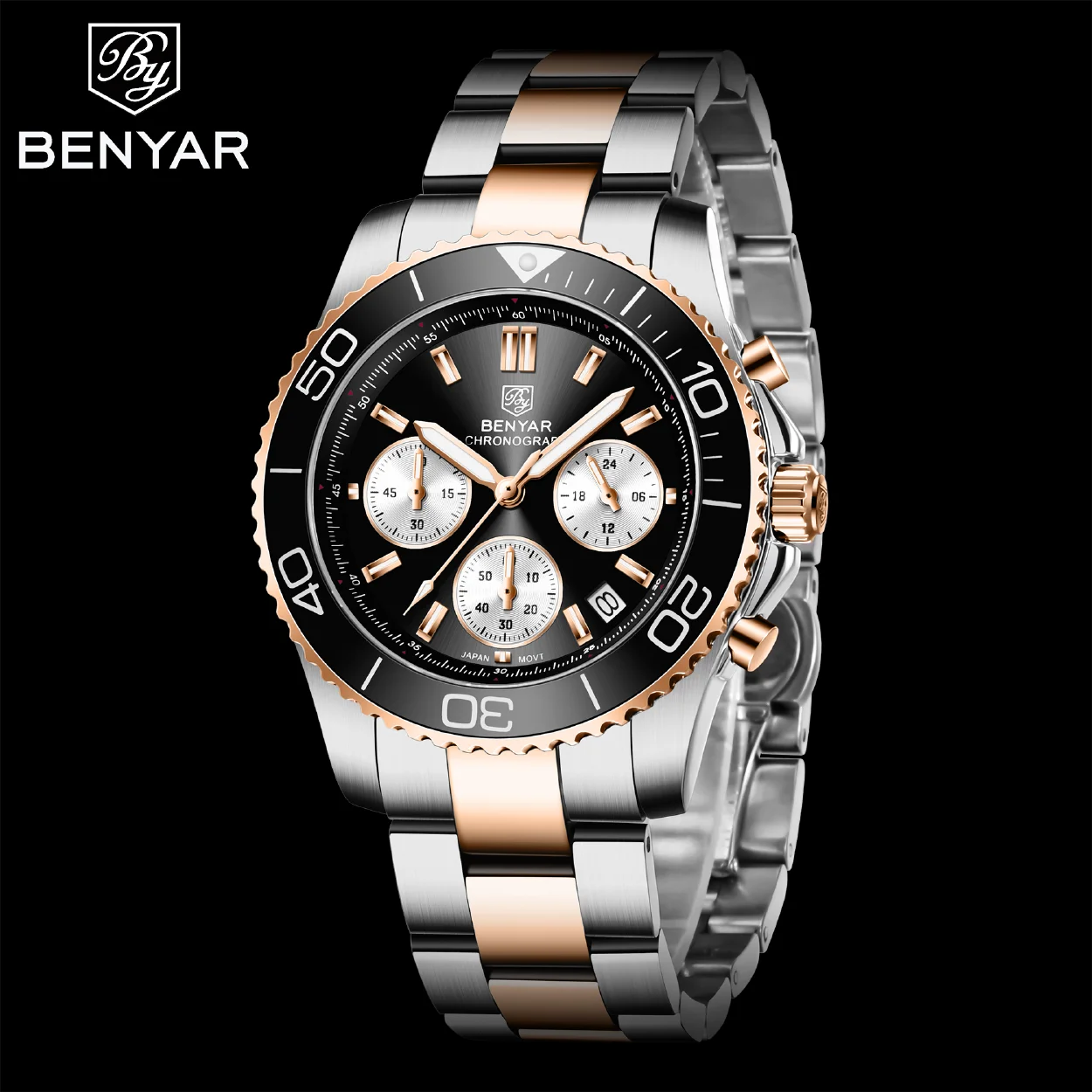 

Cool Top Brand 2023 New Men's Quartz Watches Seiko VD53 Sapphire Stainless Steel Chronograph Men's Military Clock Reloj Hombre
