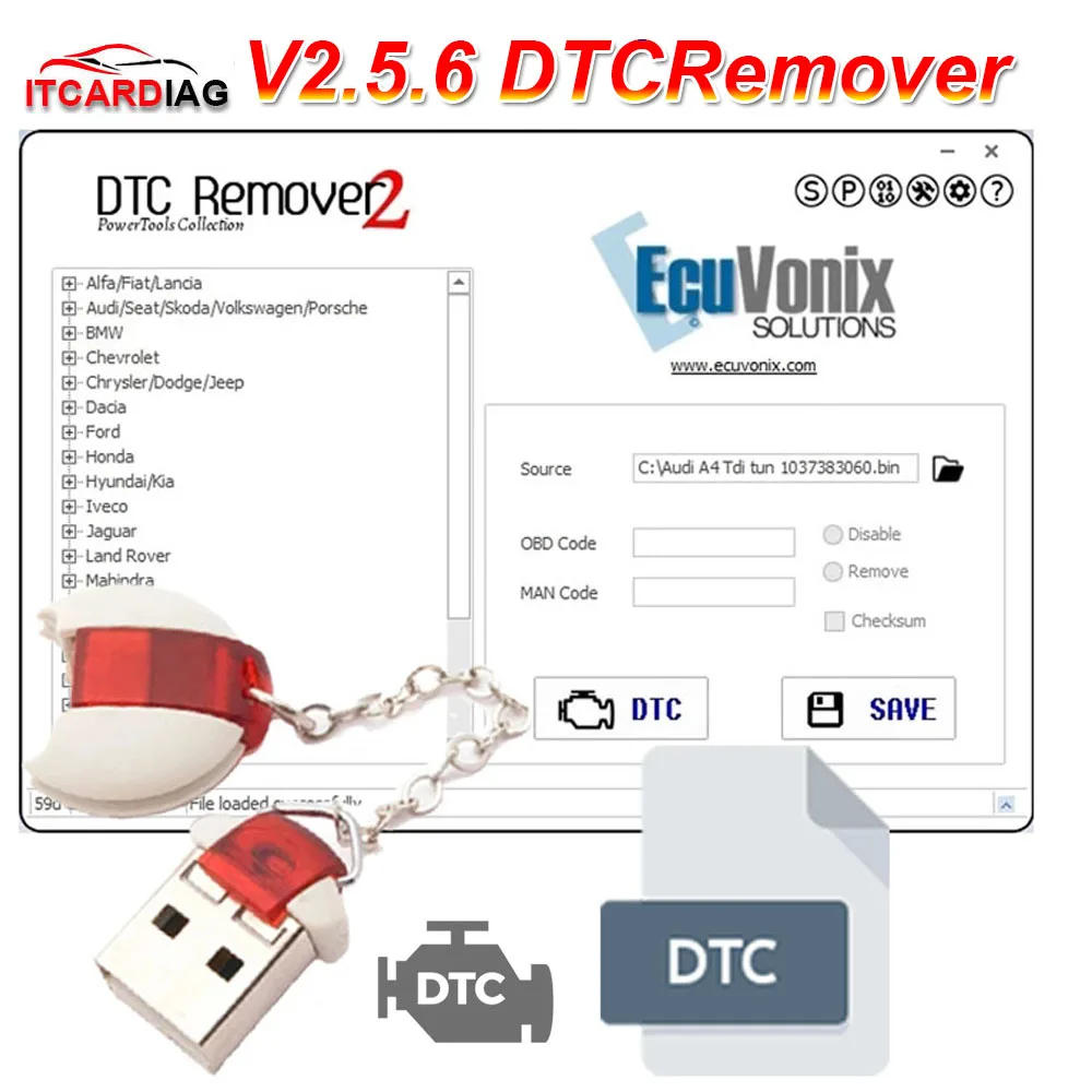Новый V2.5.6 DTCRemover 2 DTC Remover DTC Off удаление программного обеспечения DTCRemover2 удаление или отключение DTCs в различных ECUs ECU progamглушитель Новый V2.5.6 DTCRemover 2 DTC Remover DTC Off удаление программного обеспечения DTCRemover2 удаление или отключение DTCs в различных ECUs ECU progamглушитель