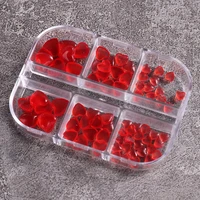 exquisite accessories 3d effect 3d heart flower nail art charms manicure for home use nail art decoration nail ornament