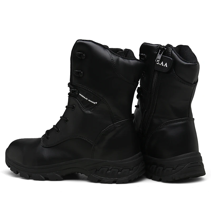 HIKEUP Winter Men's Boots Waterproof Warm Fur Snow Boots Outdoor Winter Hiking Shoes Non-Slip Men's Trekking Boots