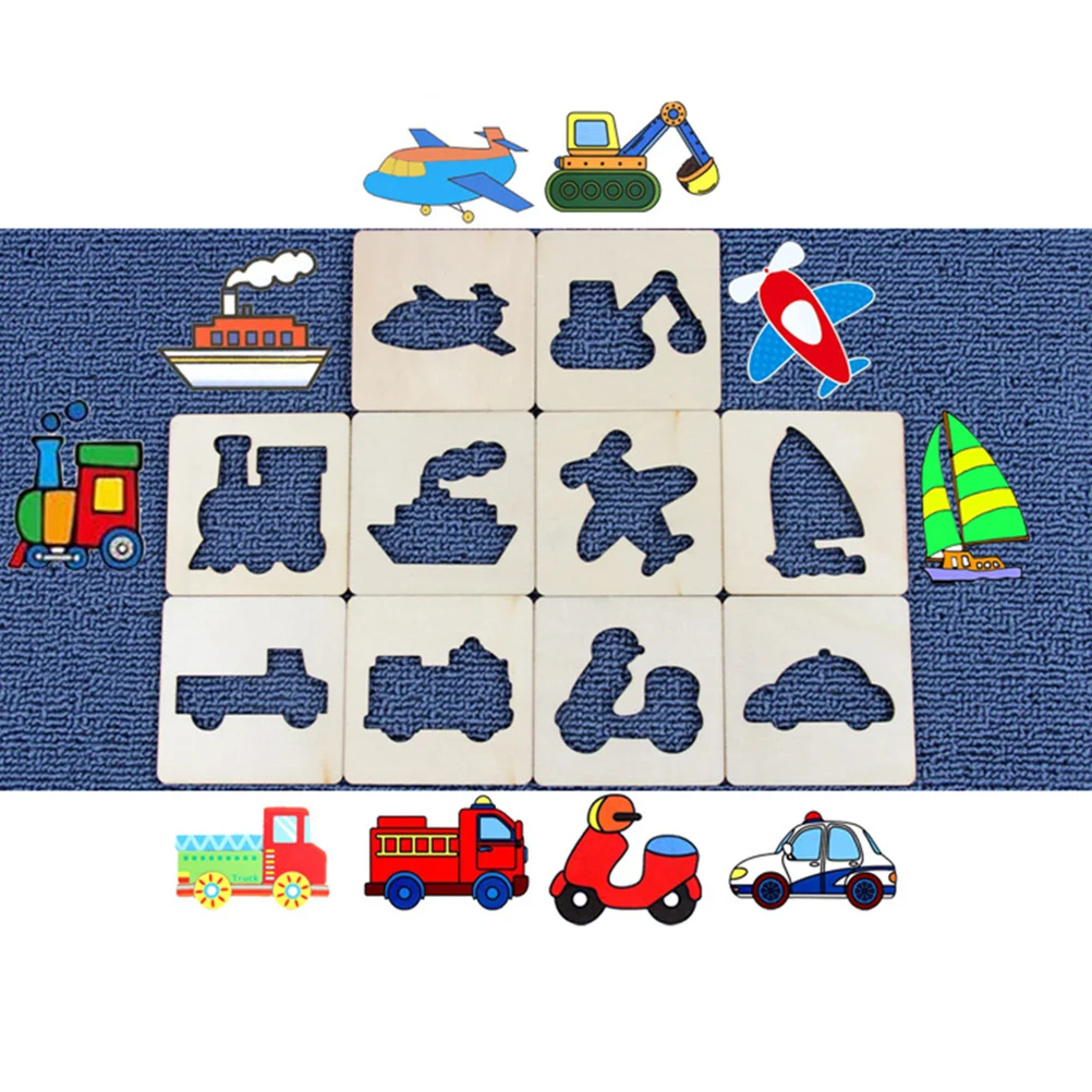 

1pc Drawing Stencils Set for Kids Stencils and Drawing Set for Kids Drawing Template Scrapbooking Stencils