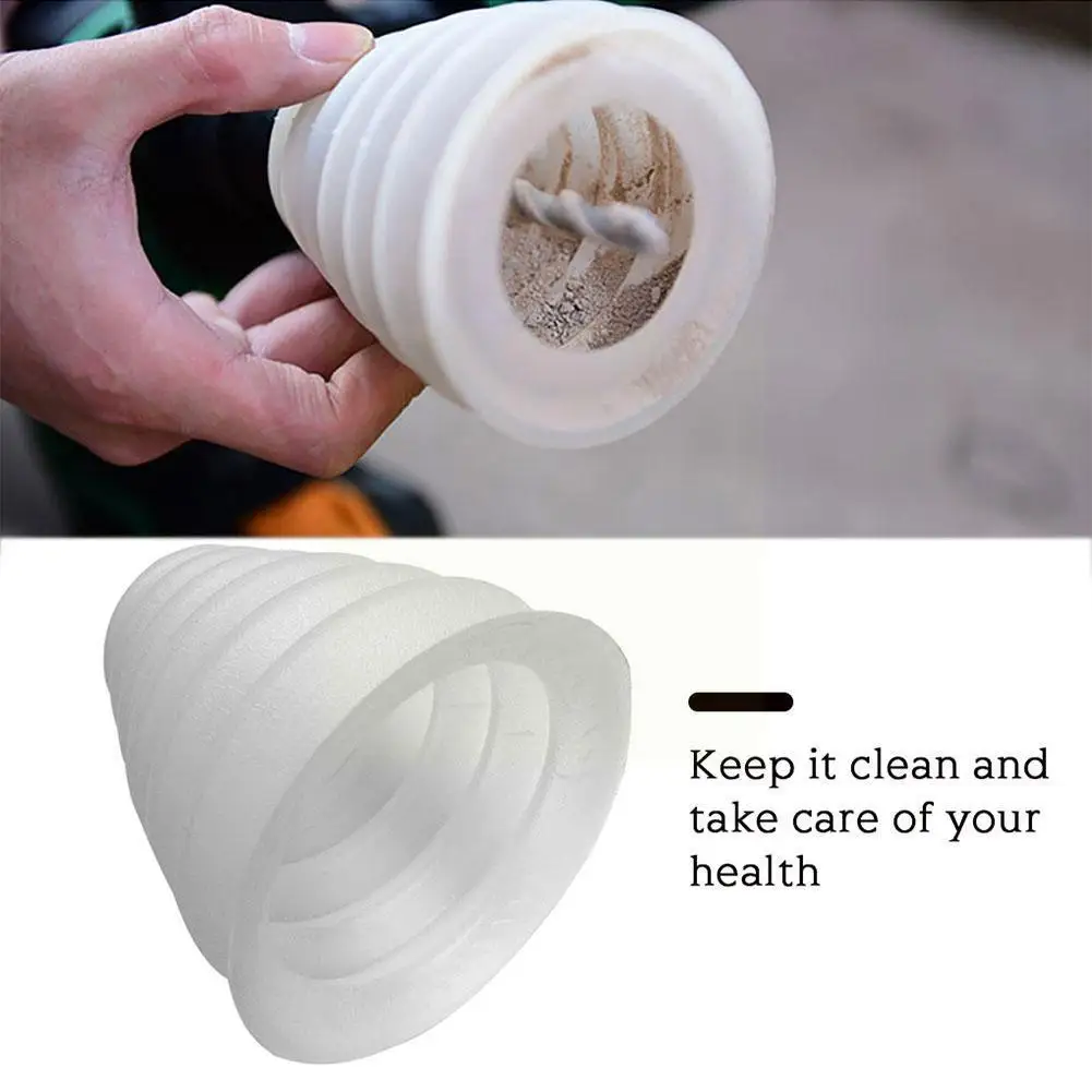 

Electric Drill Dust Rubber Cover Electric Impact Hammer Dust Drill Tool Dust Drill Power Dustproof Collector Device Accesso R7M1
