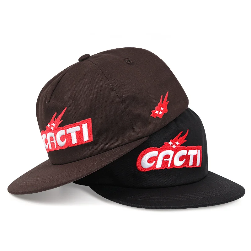 

Snapback Hat Hip Hop Women Men Baseball Cap Cactus Jack Cotton Embroidery