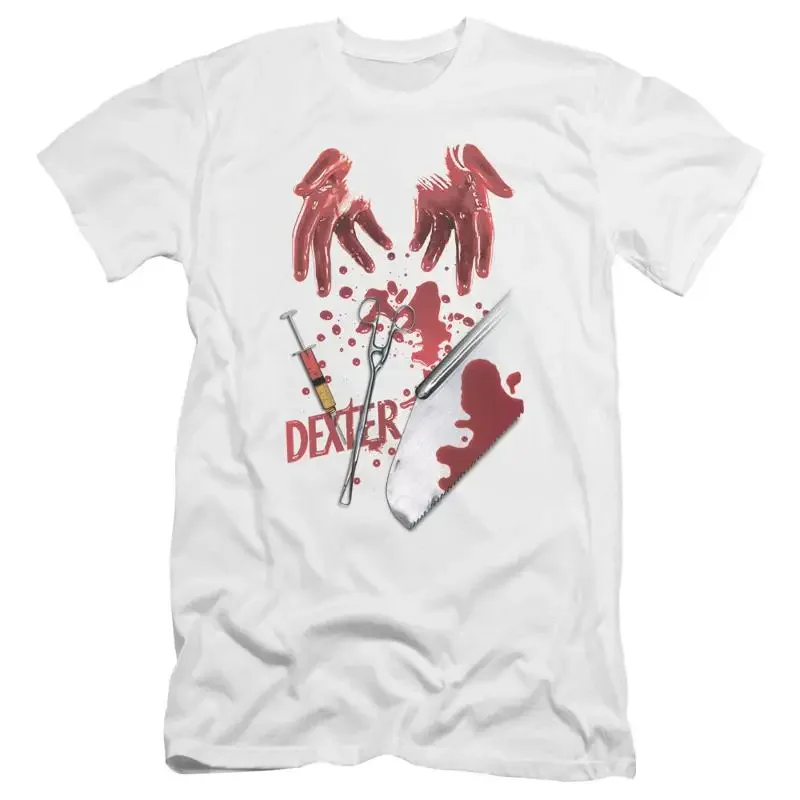 Фото Футболка Dexter Premium Canvas Tools белого цвета №1