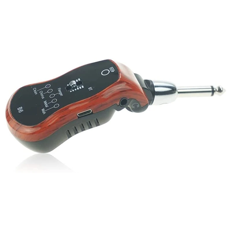 B6 гитарный усилитель для наушников мини-штекер Bluetooth-приемник перезаряжаемый