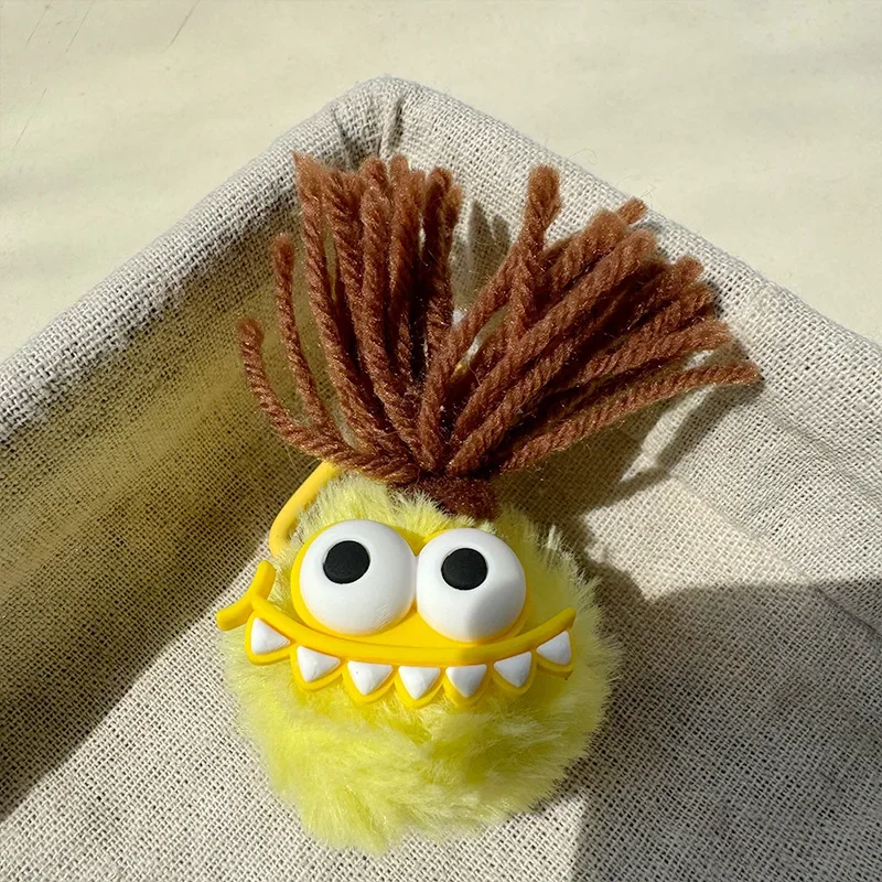 Мягкие игрушки плюшевые забавные грязные косы кукла-монстр сумочка подвеска