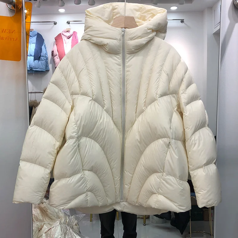 New Women Thick Down Jacket Casual Style Autumn Winter Coats And Parkas Female Outwear